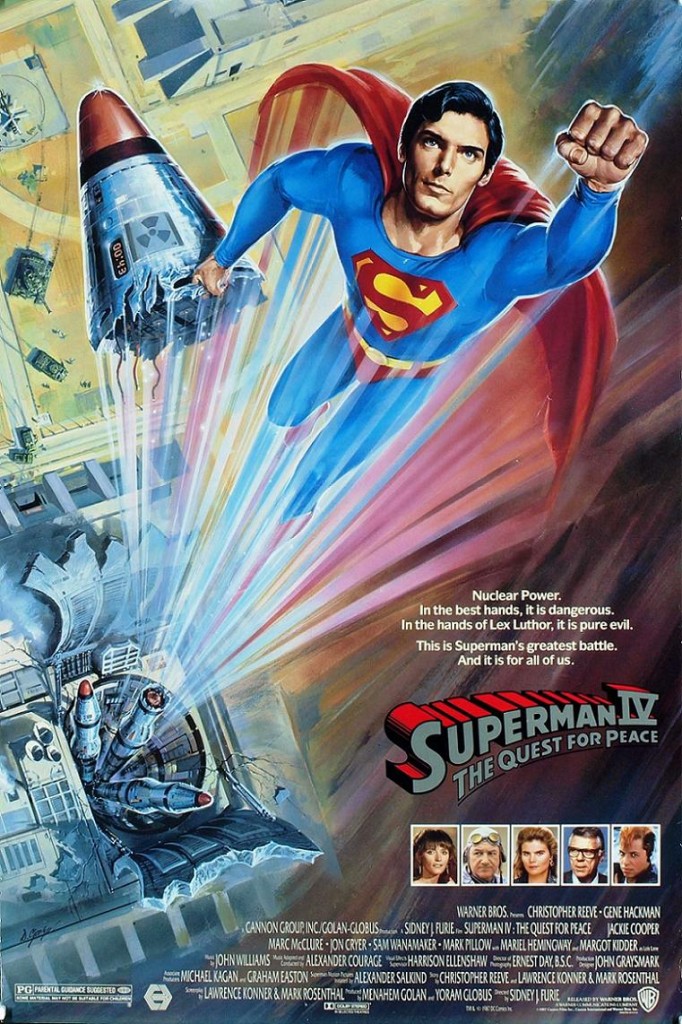 Супермен 4: Борьба за мир / Superman IV: The Quest for Peace (1987): постер