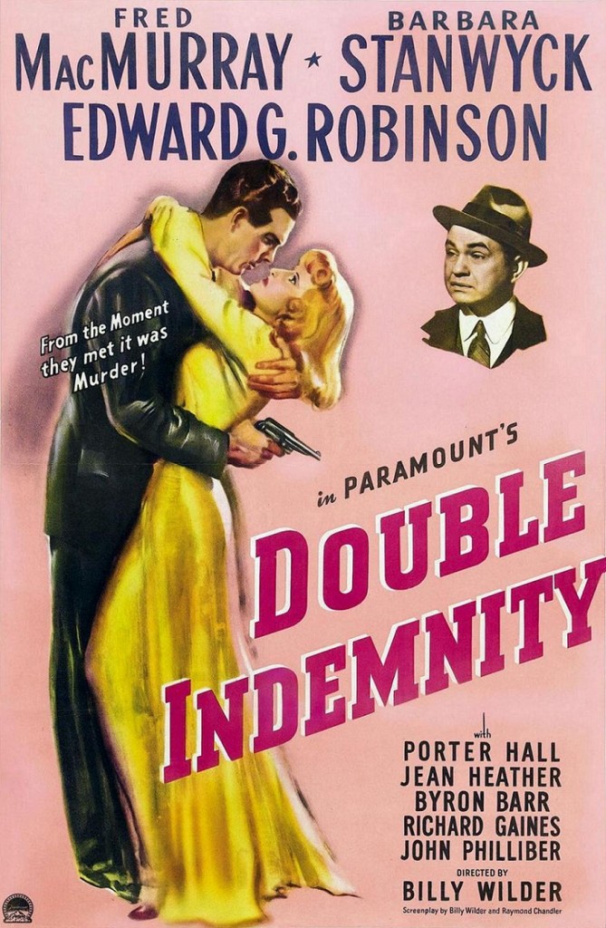 Двойная страховка / Double Indemnity (1944): постер