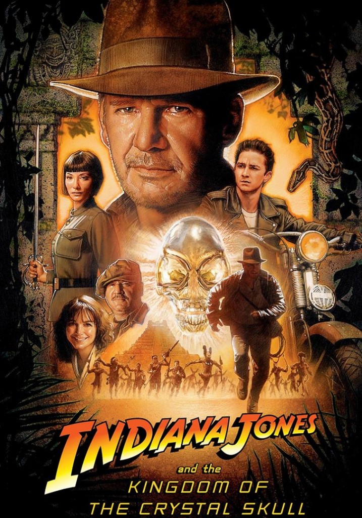 Индиана Джонс и Королевство хрустального черепа / Indiana Jones and the Kingdom of the Crystal Skull (2008): постер