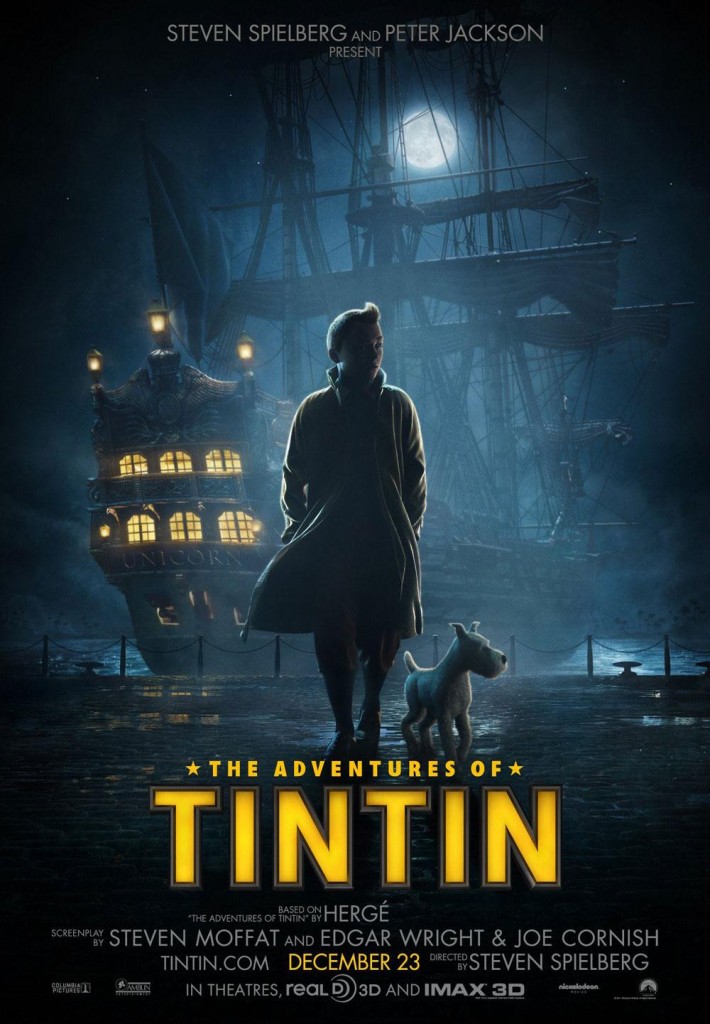 Приключения Тинтина: Тайна «Единорога» / The Adventures of Tintin (2011): постер