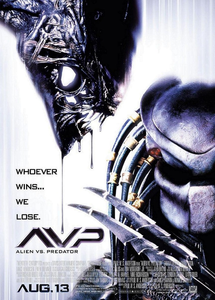 Чужой против Хищника / AVP: Alien vs. Predator / AVP: Alien vs. Prédateur (2004): постер