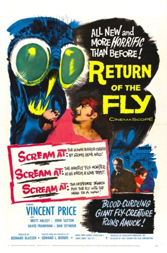 Возвращение мухи / Return of the Fly (1959): постер