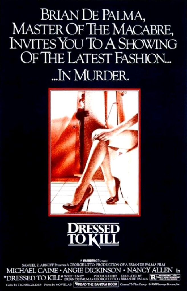 Бритва / Dressed to Kill (1980): постер