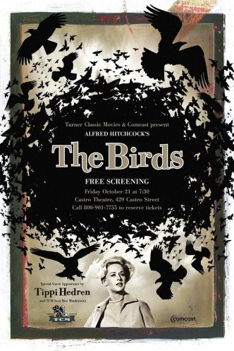 Птицы / The Birds (1963): постер