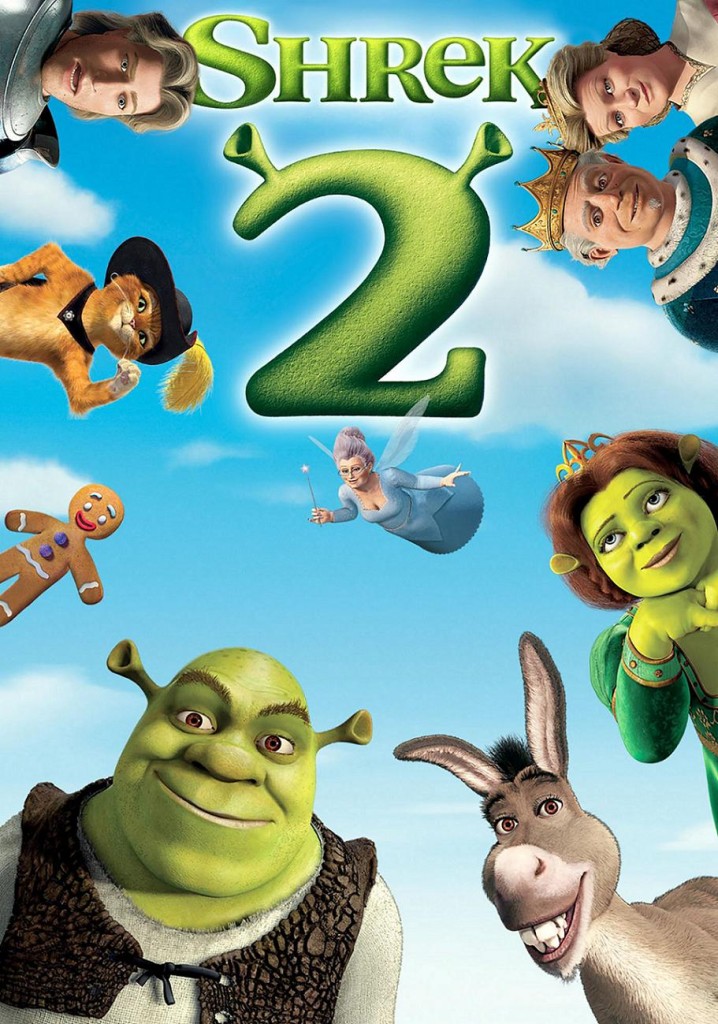 Шрек 2 / Shrek 2 (2004): постер