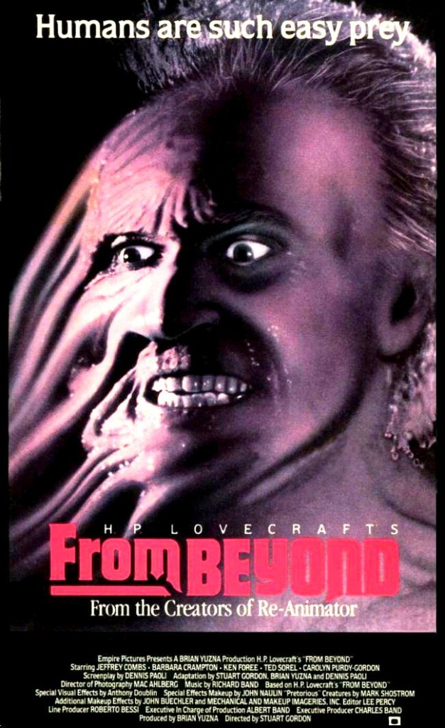 Извне / From Beyond (1986): постер
