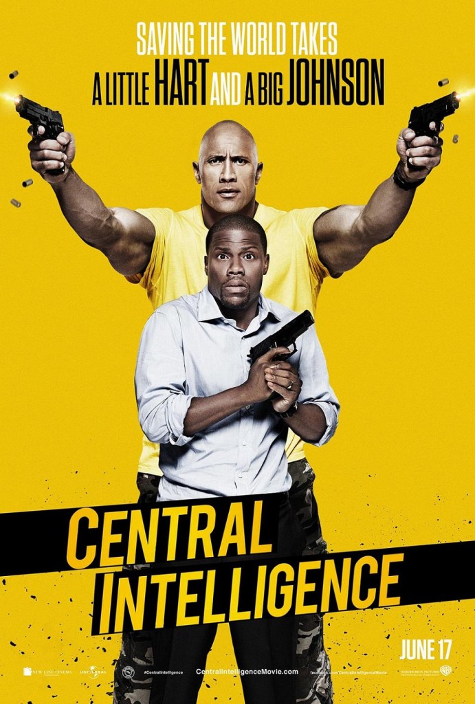 Полтора шпиона / Central Intelligence (2016): постер