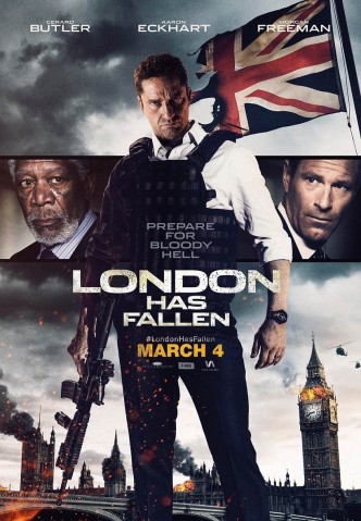 Падение Лондона / London Has Fallen (2016): постер