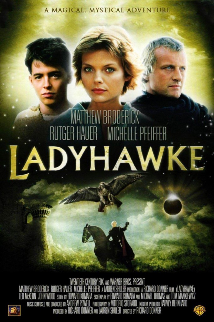 Леди-ястреб / Ladyhawke (1985): постер