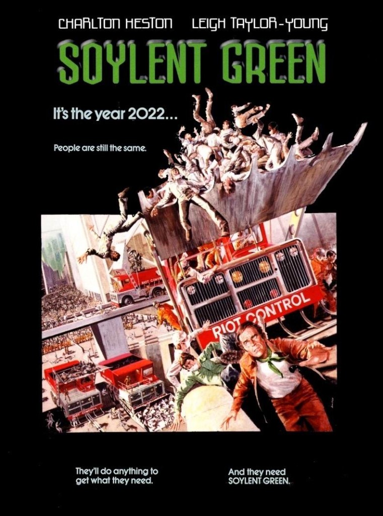 Зелёный сойлент / Soylent Green (1973): постер