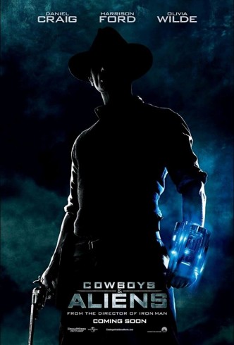 Ковбои против пришельцев / Cowboys & Aliens (2011): постер