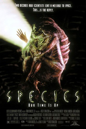 Особь / Species (1995): постер