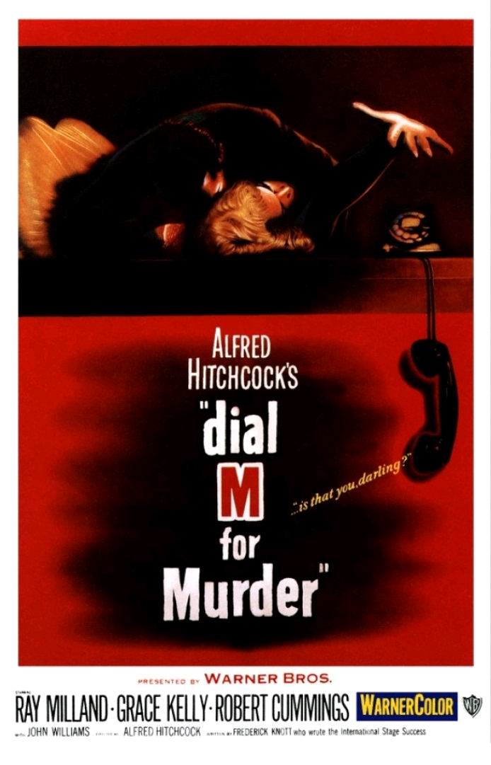 В случае убийства набирайте «М» / Dial M for Murder (1954): постер