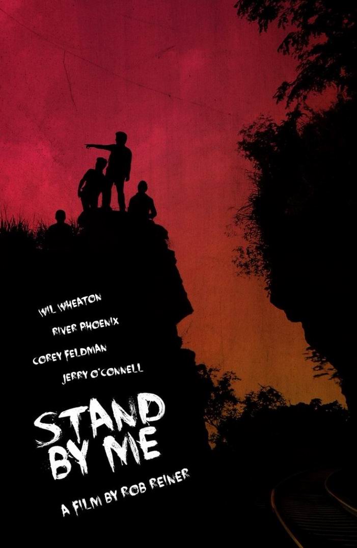 Останься со мной / Stand by Me (1986): постер