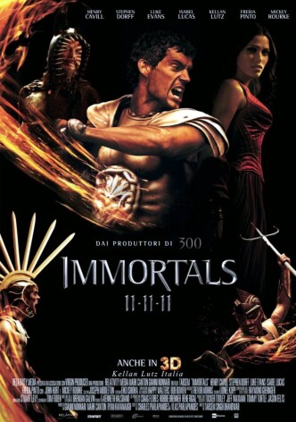 Война богов: Бессмертные / Immortals (2011): постер