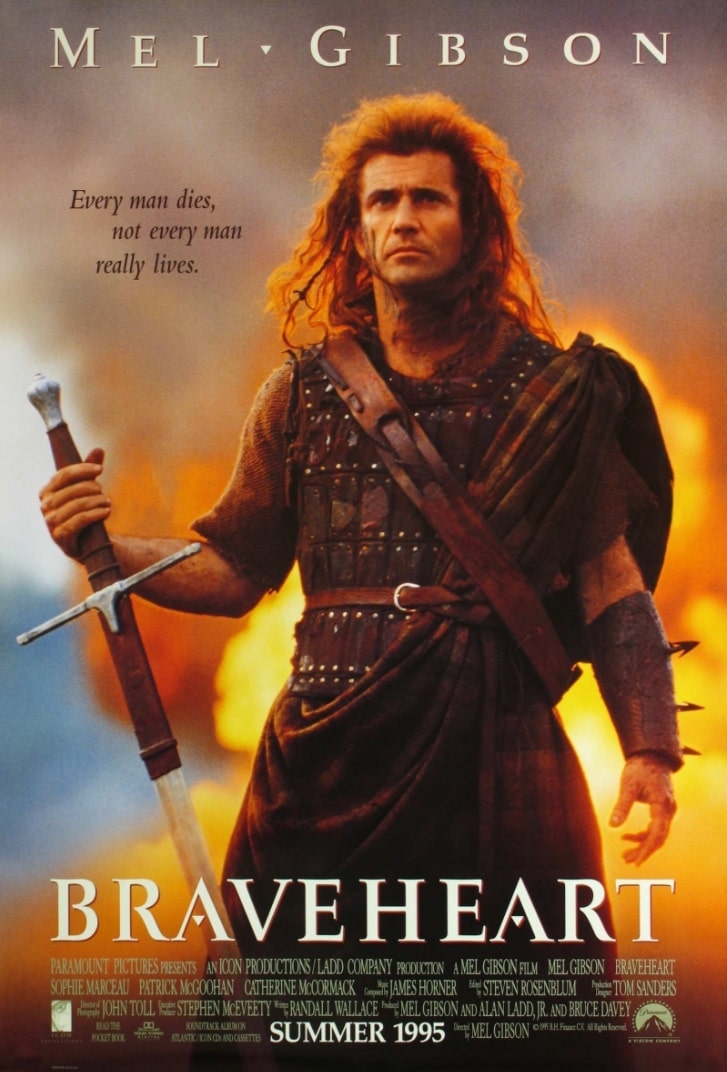 Храброе сердце / Braveheart (1995): постер