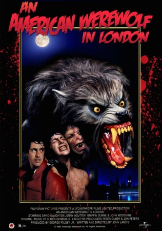 Американский оборотень в Лондоне / An American Werewolf in London (1981): постер