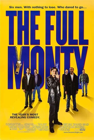 Мужской стриптиз / The Full Monty (1997): постер