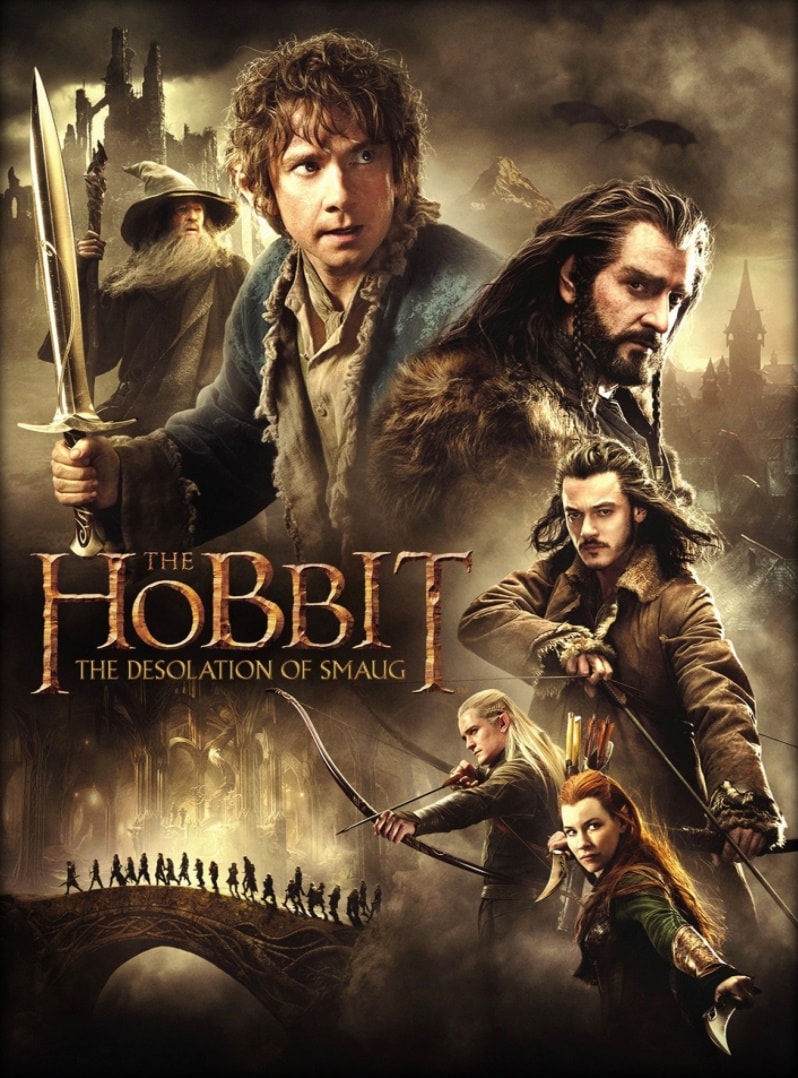Хоббит: Пустошь Смауга / The Hobbit: The Desolation of Smaug (2013): постер