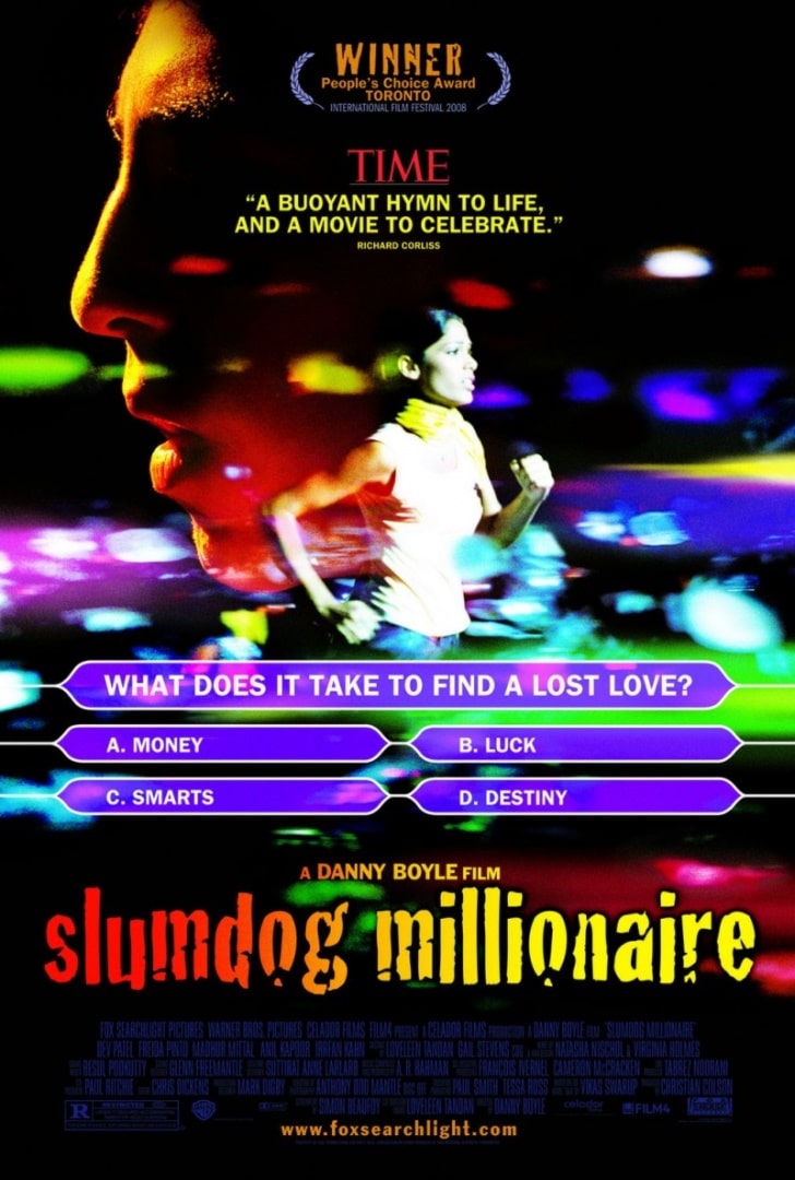 Миллионер из трущоб / Slumdog Millionaire (2008): постер