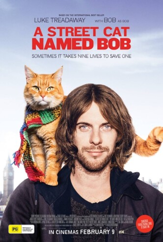 Уличный кот по кличке Боб / A Street Cat Named Bob (2016): постер