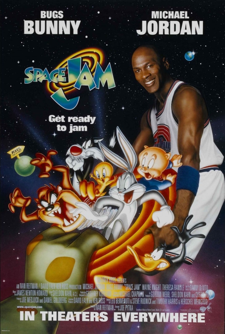 Космический джем / Space Jam (1996): постер