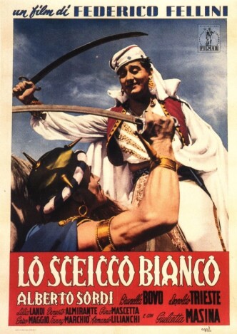 Белый шейх / Lo sceicco bianco (1952): постер