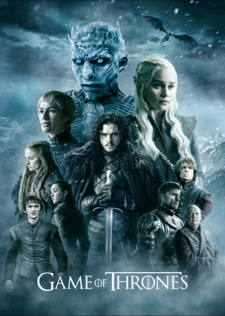 Игра престолов / Game of Thrones (2011-2019) (телесериал): постер