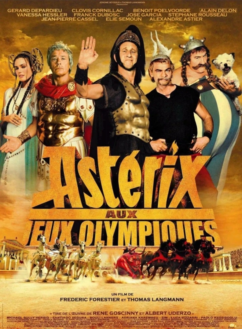Астерикс на Олимпийских играх / Astérix aux jeux olympiques / Asterix bei den Olympischen Spielen / Astérix en los Juegos Olímpicos / Asterix alle Olimpiadi (2008): постер