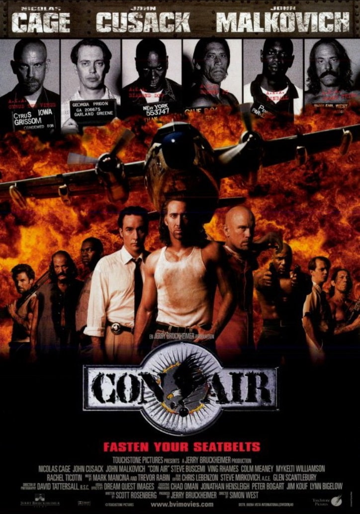 Воздушная тюрьма / Con Air (1997): постер