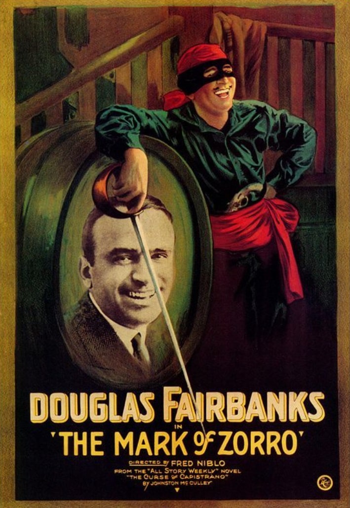 Знак Зорро / The Mark of Zorro (1920): постер