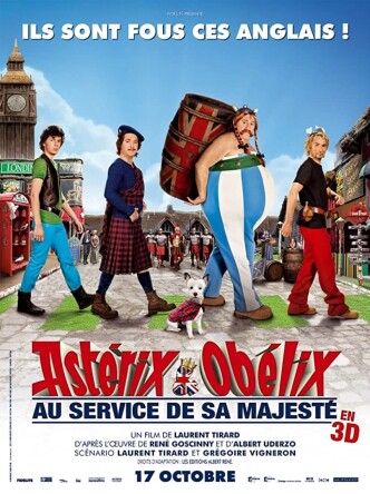Астерикс и Обеликс в Британии / Astérix & Obélix: Au service de sa Majesté (2012): постер