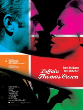 Афера Томаса Крауна / The Thomas Crown Affair (1968): постер