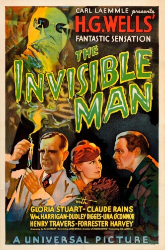 Человек-невидимка / The Invisible Man (1933): постер