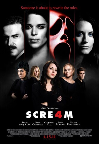 Крик 4 / Scream 4 (2011): постер
