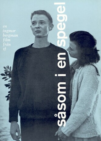Сквозь тусклое стекло / Såsom i en spegel (1961): постер