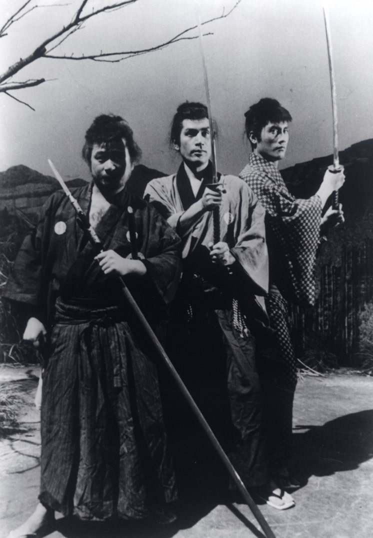 Три самурая вне закона / Sanbiki no samurai (1964): кадр из фильма