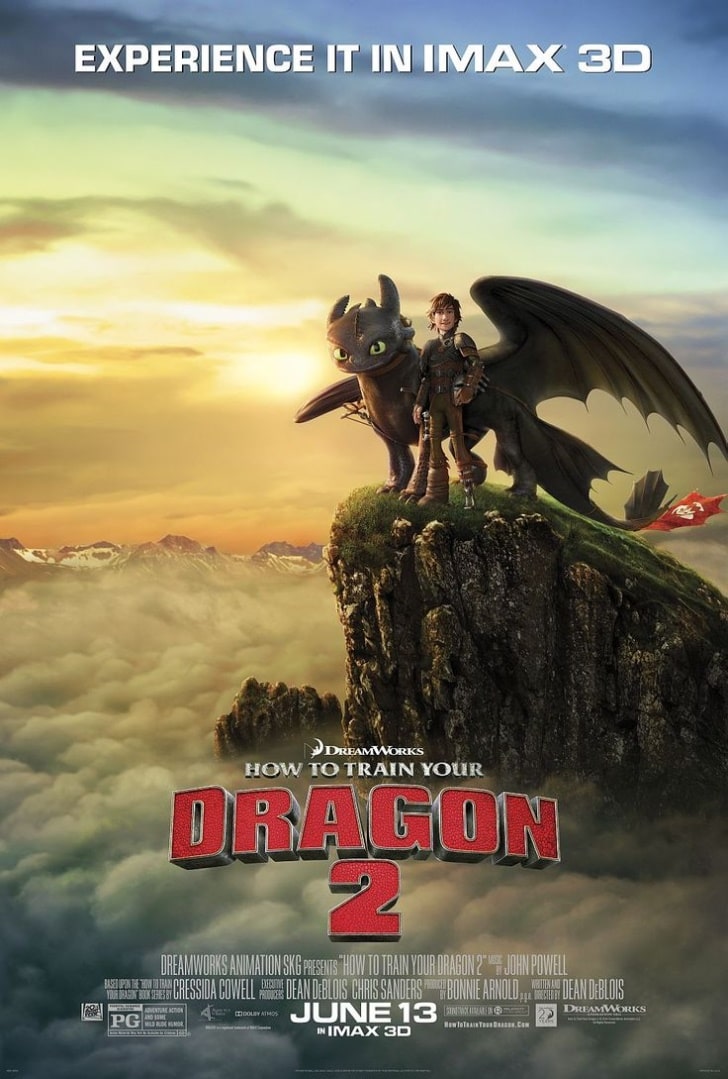 Как приручить дракона 2 / How to Train Your Dragon 2 (2014): постер