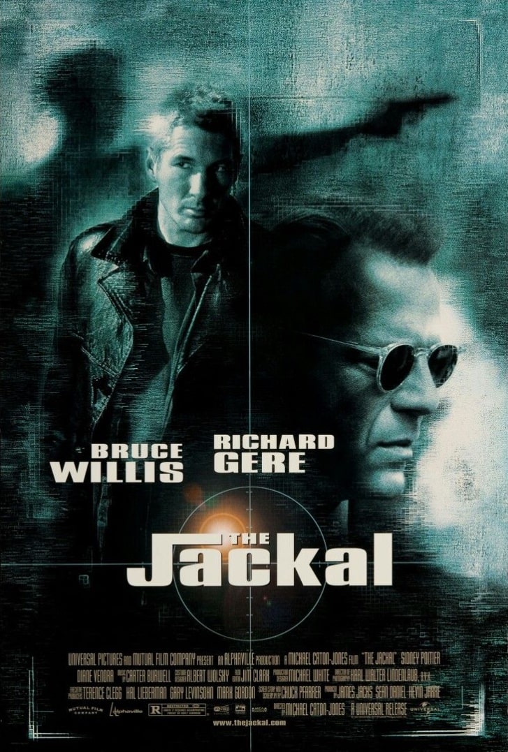 Шакал / The Jackal / Le chacal / Der Schakal (1997): постер