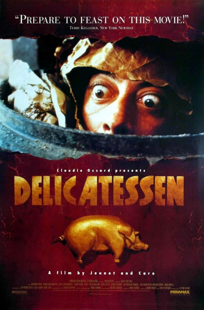 Деликатесы / Delicatessen (1991): постер