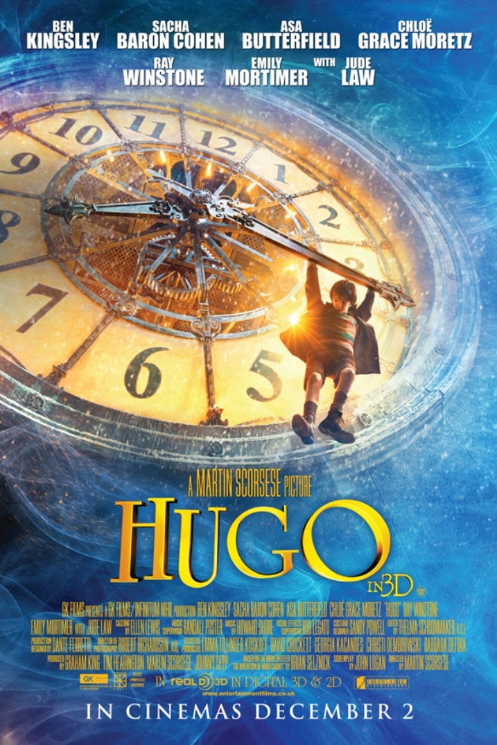 Хранитель времени / Hugo (2011): постер