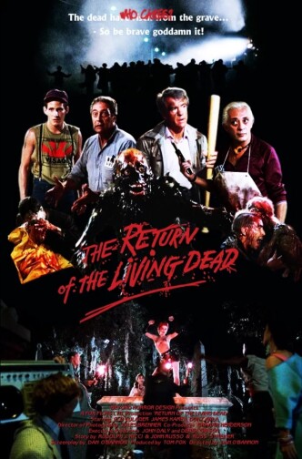 Возвращение живых мертвецов / The Return of the Living Dead (1985): постер