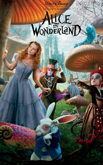 Алиса в Стране чудес / Alice in Wonderland (2010): постер