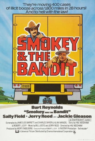 Полицейский и бандит / Smokey and the Bandit (1977): постер