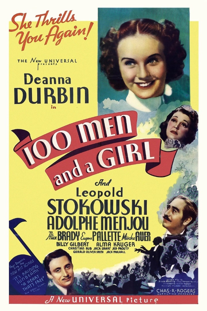 Сто мужчин и одна девушка / One Hundred Men and a Girl (1937): постер
