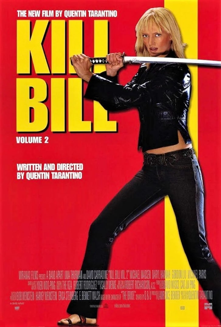 Убить Билла. Фильм 2 / Kill Bill: Vol. 2 (2004): постер
