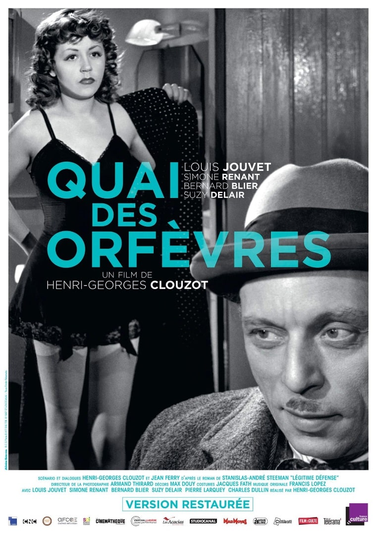Набережная Орфевр / Quai des Orfèvres (1947): постер