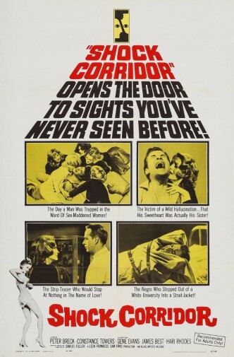 Шоковый коридор / Shock Corridor (1963): постер