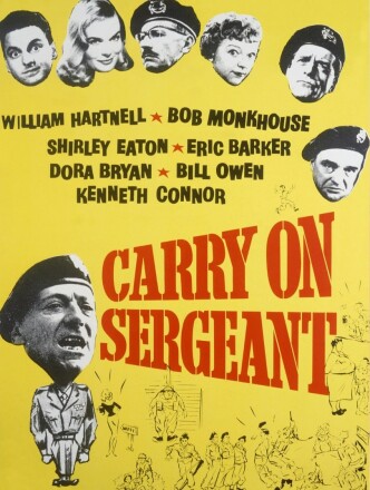 Так держать… Сержант / Carry on Sergeant (1958): постер